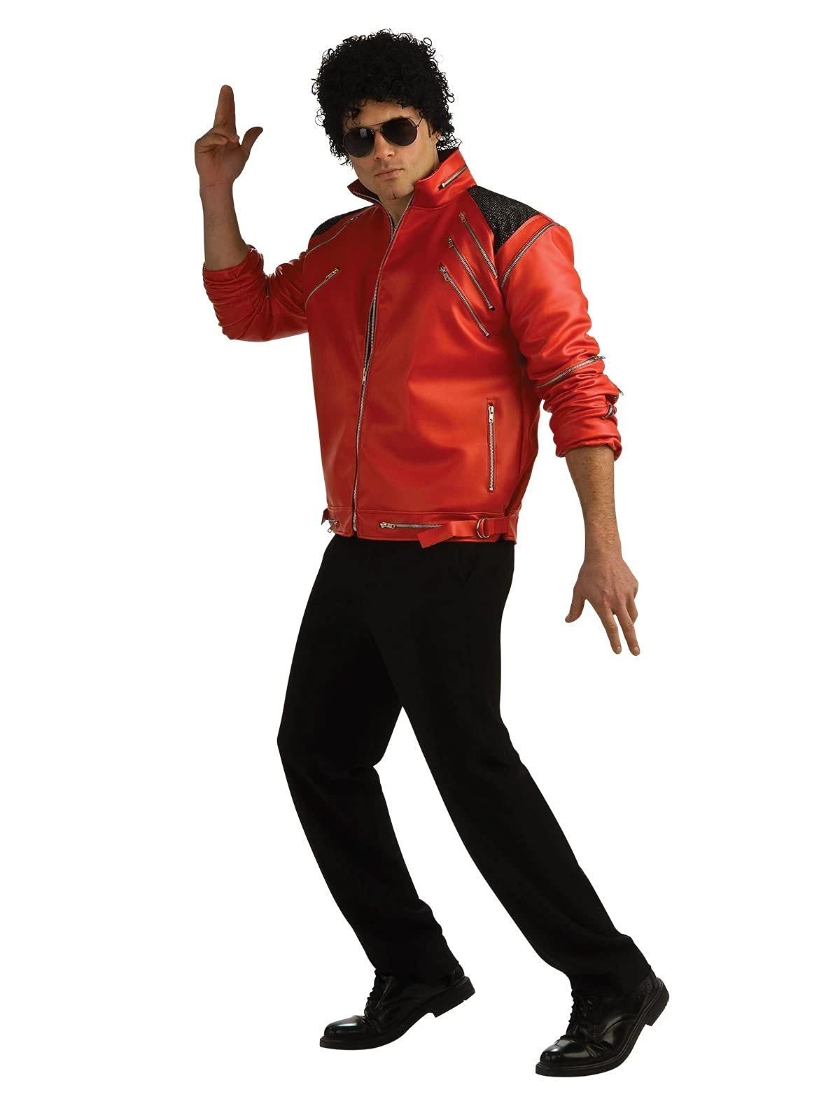 Amazon.co.jp: マイケル・ジャクソン BEAT IT ジャケット レッド DLX